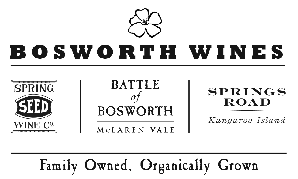 Battle of Bosworth and Spring Seed Wines logo